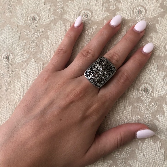 Silver Statement Ring - Picture 5 of 5